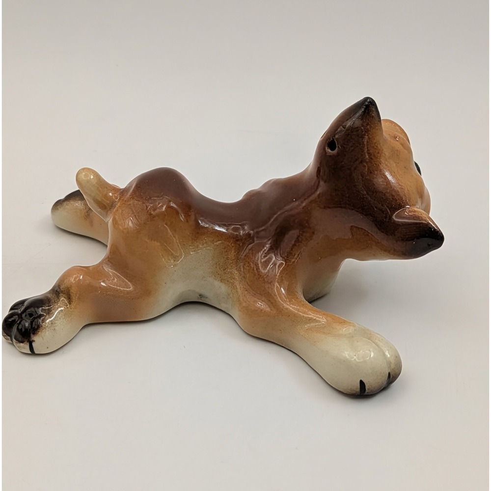 Vintage Ceramic Art Studios Salt & Pepper Shakers Butch and‎ Billy Boxer Dog - Picture 10 of 14